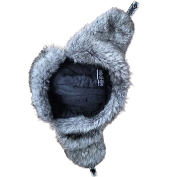 USPA ACCESSORIES Black White & Gray Plaid Faux Fur Trapper Hat - Men's One Size - Picture 6 of 7